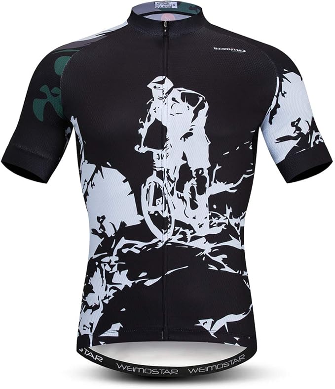 Men's Cycling Jerseys Summer Breathable Bicycle Shirts for Male Riding Clothing Quick Dry MTB Jersey