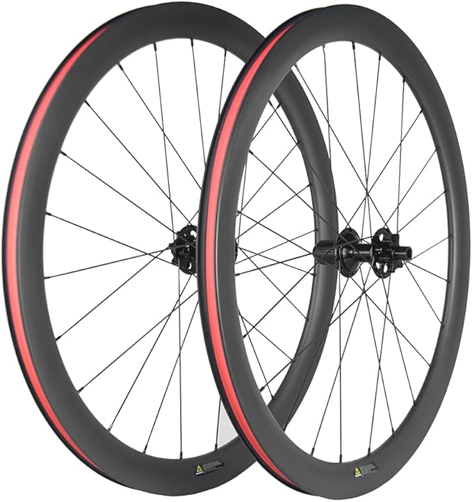 SUPERTEAM Carbon Wheelset 700C Tubeless Gravel Wheelset Disc Braking 45TU-28