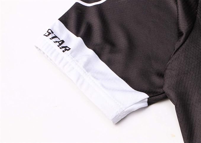 Cycling Jersey Men Full Zip Bike Shirt Racing Top Bicycle Clothing