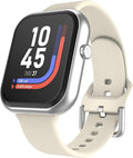 iTouch AIR 5 Smartwatch – 1.85” AMOLED Display, Bluetooth Calling, 100+ Sport Modes, Heart Rate, SPO₂, Stress & Sleep Tracking, IP68 Water Resistant, 7-Day Battery Life – for Android & iOS