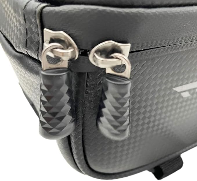 Waterproof Bike Phone Front Frame Bag Handlebar Mount Bicycle Front Tube Bag with Touchscreen Compatibility, Sunshade & Shockproof Design for Cycling, Commuting, and Outdoor Sports
