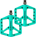 Mountain Bike Pedals - Durable Nylon DU Bearing Platform Pedals for MTB and BMX