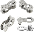 4 Pairs Bicycle Missing Link 1/6/7/8/9/10/11/12 Speed Chain Reusable Steel Bike Chain Link