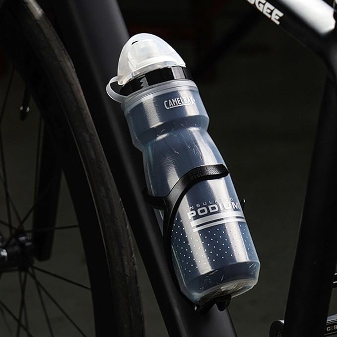 corki Cycles Bike Water Bottle Holder Right Side Load Water Bottle Cage for Road, MTB, Gravel Bicycle Black 1-Pack