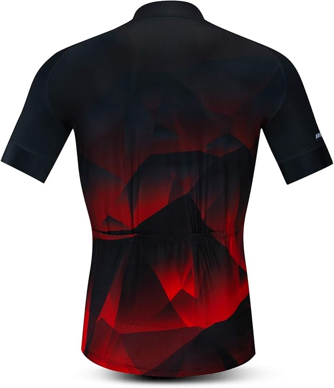 Hotlion Summer Cycling Jersey Men Mountain Bike Jersey Quick Dry Bicycle Shirt Short Sleeve Cycling Clothing