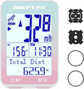 GPS Speedometer & Odometer - Wireless Bike Computer, Auto Start/Stop, Auto Backlight, IPX7 Waterproof, 2.4" LCD, Cycling Tracker in MPH & KM/H