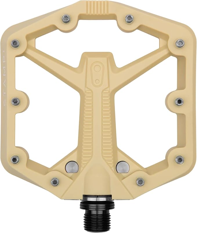 Crankbrothers Stamp Flat MTB Pedals - Size-Specific, Lightweight, Versatile, Durable Bike Pedals
