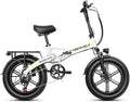 1000W Folding Electric Bike for Adults,75+ Miles,30+MPH,48V 20.8Ah Removable Battery,20" Fat Tire Electric Bike,Front Suspension 7-Speed Commuter Ebike,UL Certified