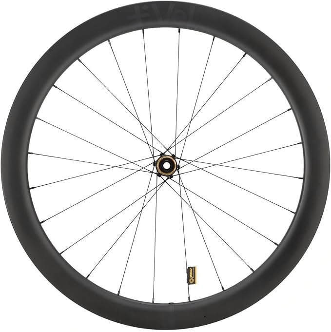 MEROCA VEL Road Bike Carbon Wheelset 700C Clincher Wheelset 50/60mm Deep Disc Brake Clincher/Tubeless Ready, 36T Ratchet Hub, Pillar Spokes