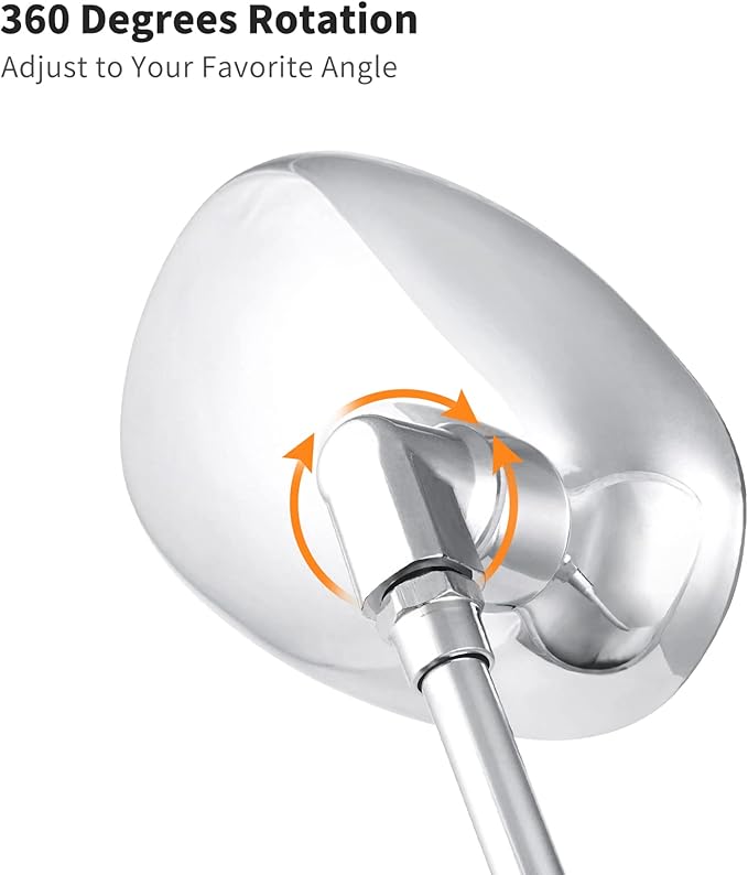 Universal 10mm Chrome Motorcycle Rear View Side Mirrors Handle Bar Bar End Motorcycle Mirrors