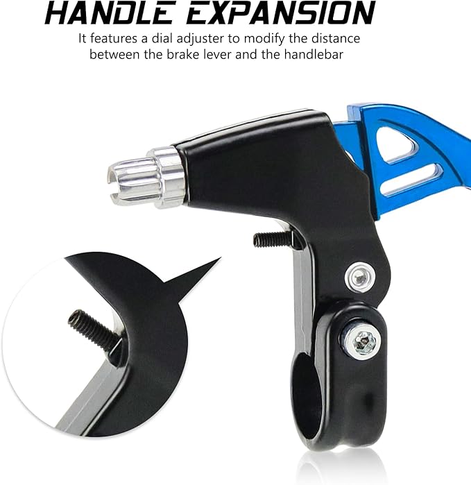 V-Type Bike Brake Set, Complete Universal Bike Front and Rear MTB Brake, Bicycle Brakes, Inner and Outer Cables, Include Brakes Lever Calipers Multi-Tool Wrenches