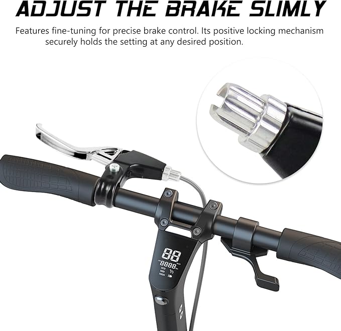 V-Type Bike Brake Set, Complete Universal Bike Front and Rear MTB Brake, Bicycle Brakes, Inner and Outer Cables, Include Brakes Lever Calipers Multi-Tool Wrenches