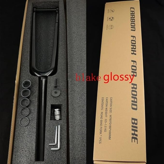 Bicycle Forks Bike Fork Full Carbon Fiber Rigid Fork 700c Road Bike Fork 1-1/2'' Tapered 26'' 27.5'' 29'' Mountain Bike MTB Fork Thru Axle 12x100mm Disc Brake Front Fork