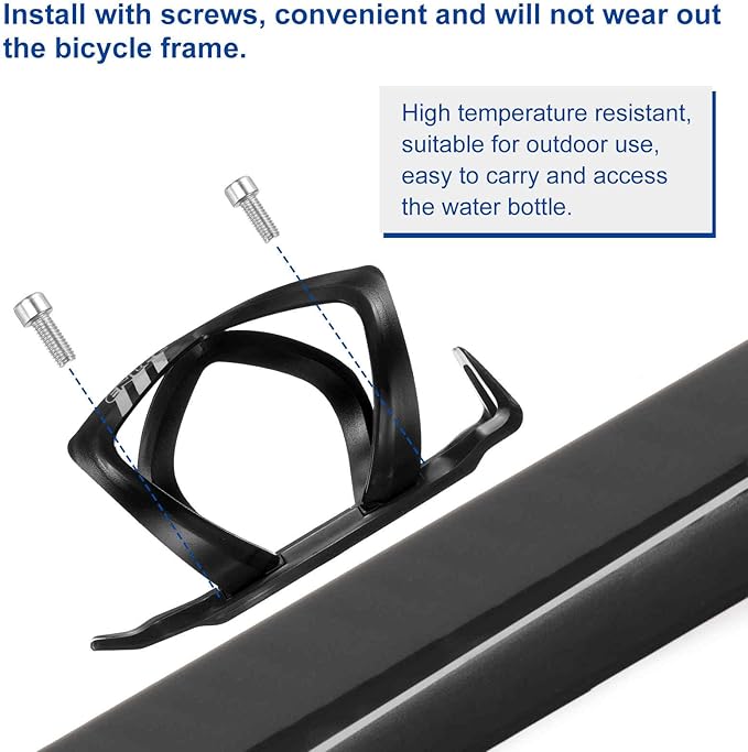 HARFINGTON Bicycle Water Bottle Holder Adjustment Right Load Bike Bottle Cages Cycling Cup Holder for MTB Gravel