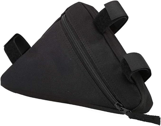 Oxford Quick Release Triangle Bike Tool Bag Waterproofs Cycling Frame Bag for Top Tube and Front Saddle Storage Ideal for Road, Mountain, and Commuter Bikes