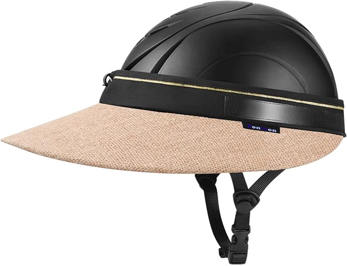 Tontron Horsriding Helmet Visor |Helmet Sunshade with Removable Neck Flap