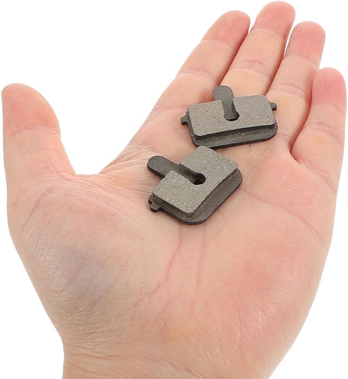 Homoyoyo Mountain Bike Disc Brake Pads 5 Pairs Hydraulic Semi-Metallic Bicycle Brake Pads for Electric Bikes Universal for Trail and Urban Riding