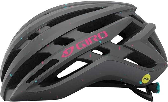 Giro Agilis MIPS W Womens Road Bike Helmet - Matte Charcoal Mica - Size S (51–55 cm)