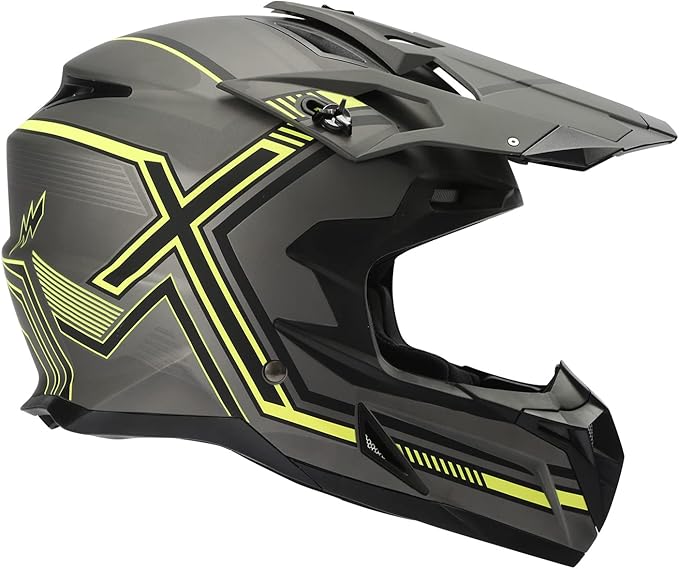 TCT-MOTORPARTS DOT Motorcycle Adult Full Face Helmet Off Road Dirt Bike Motocross ATV MTB Mountain Bike Helmet for Men Women