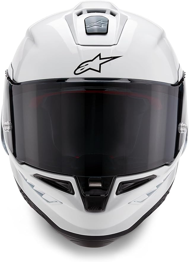 Alpinestars Supertech R10 Solid Helmet, Carbon Shell, CE-Certified, Advanced Ventilation & Fit