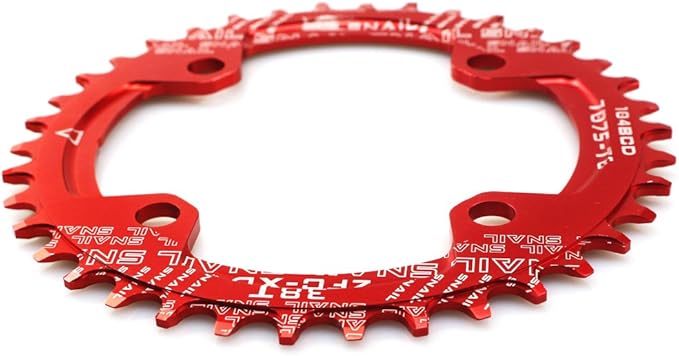 CYSKY 104 BCD Chainring 30T to 52T Narrow Wide Chainring with Sprocket Bolts for 1x Set-up Road Bike Mountain Bike BMX MTB Gravel Ebike