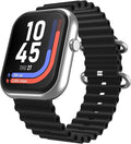 iTouch AIR 5 Smartwatch – 1.85” AMOLED Display, Bluetooth Calling, 100+ Sport Modes, Heart Rate, SPO₂, Stress & Sleep Tracking, IP68 Water Resistant, 7-Day Battery Life – for Android & iOS