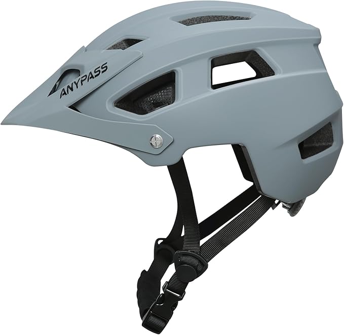 Mountain Bike Helmet Adult Men Women - Ultra Comfort, Super Lightweight Bicycle Helmets, MTB Cycling Gear Biking Accessories with Adjustable Fit & Removable Sun Visor