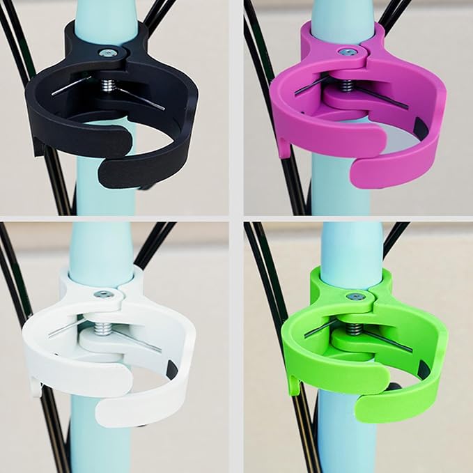 Folding Bike Cup Holder Quick Release, Sturdy Design, Bottle Mount for Commuters & Cyclists Bike Cup Stand