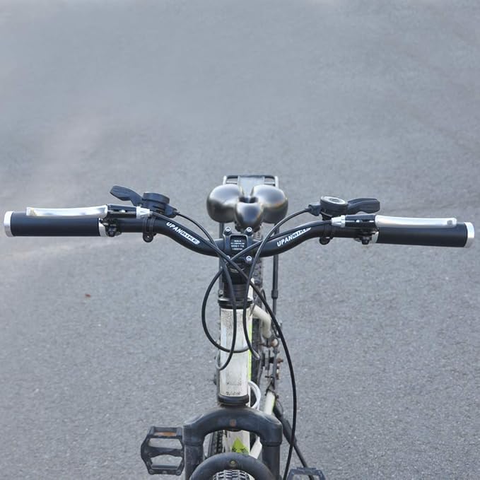 UPANBIKE Mountain Bike Road Bike Handlebar Aluminum Alloy Riser Bar 25.4mm*600mm