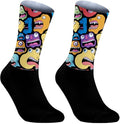 Cycling Socks Athletic Crew Socks Breathable Cushioned Compression Running Hiking Socks For Mens Womens