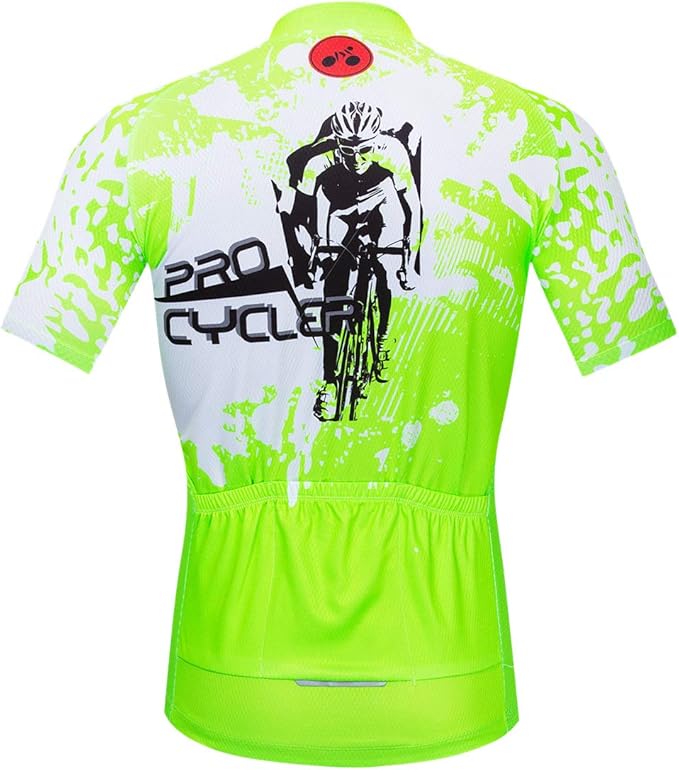 Men's Cycling Jerseys Summer Breathable Bicycle Shirts for Male Riding Clothing Quick Dry MTB Jersey