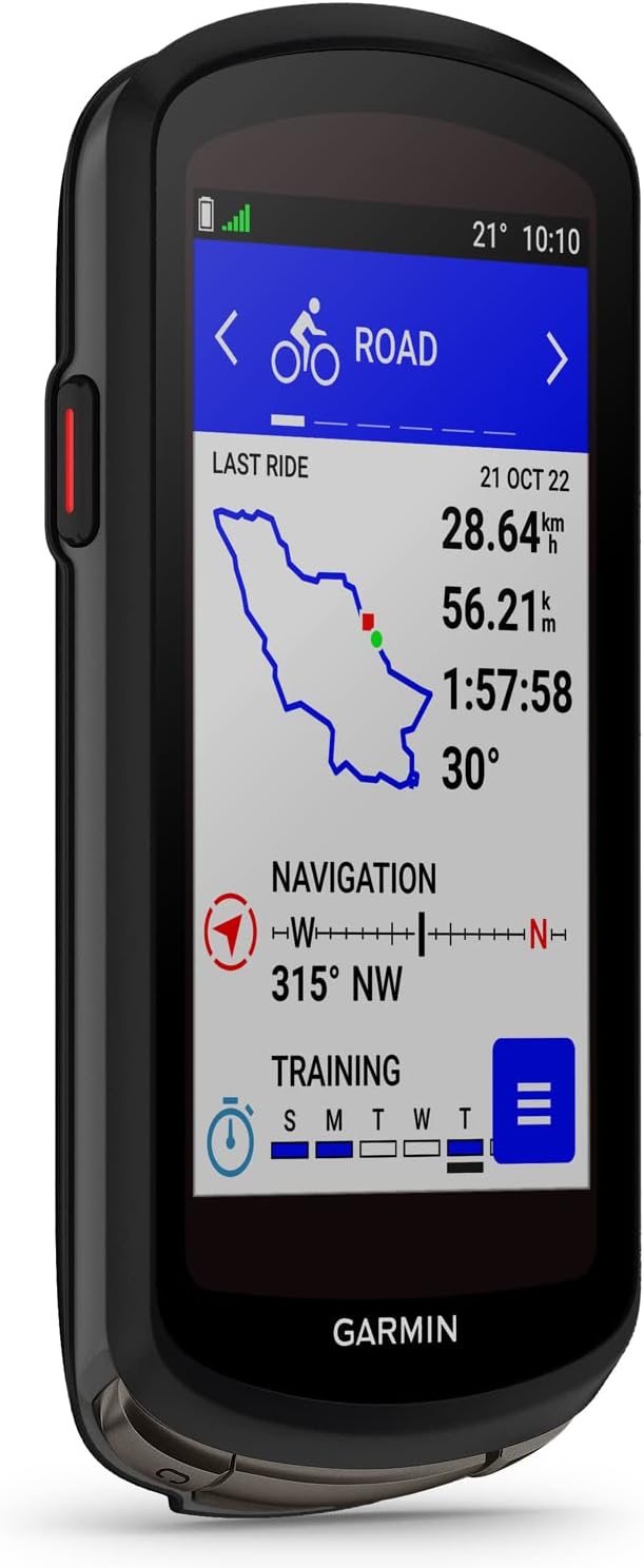 Garmin 010-02503-20 Edge 1040 Solar GPS Cycling Bike Computer | Official USA Partner Model | Bundle with Deco Gear Heavy Duty Combination U-Lock + Workout Cooling Sport Towel