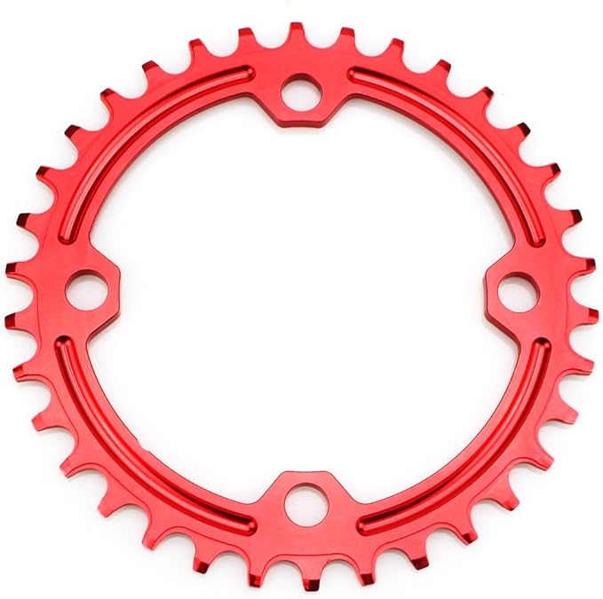 CYSKY 104 BCD Chainring 30T to 52T Narrow Wide Chainring with Sprocket Bolts for 1x Set-up Road Bike Mountain Bike BMX MTB Gravel Ebike