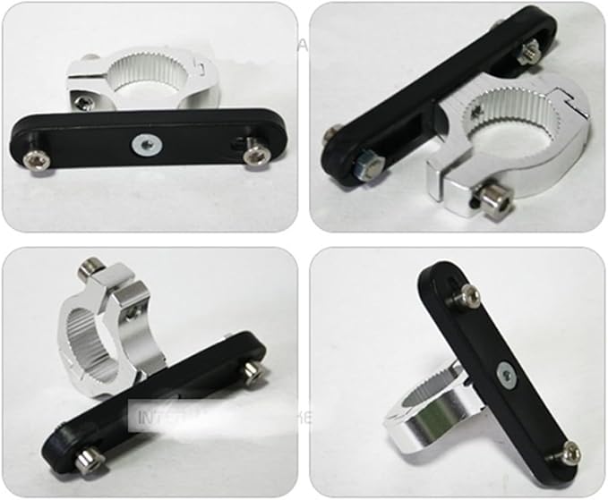 Adjustable Bicycles Handlebar Water Bottle Cage Mount Aluminum Alloy Cycling Cup Holder Clip for Mountain Road Bicycles