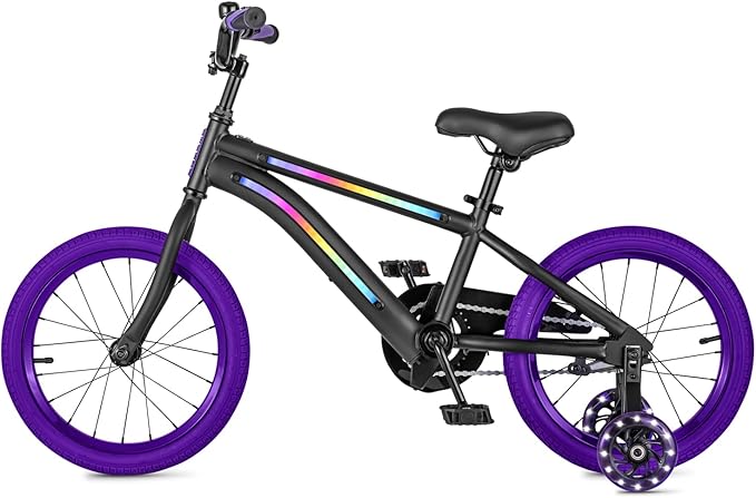 Jetson Light Rider Kids’ Light-up Unisex Bike, LED Light-up Frame, 3 Different Light Modes