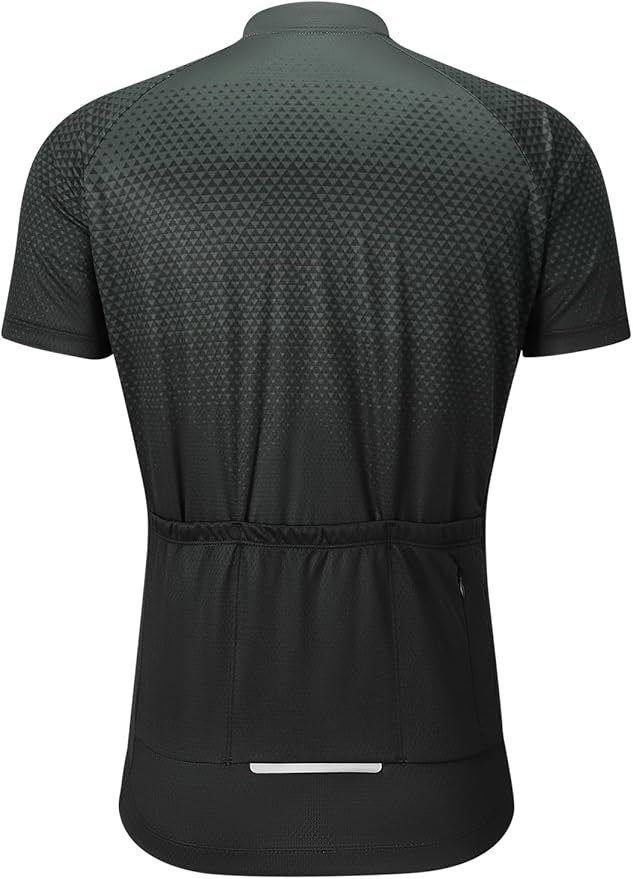 BERGRISAR Men's Cycling Jerseys Short Sleeves Bike Shirt