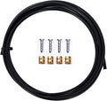 YBEKI 2500mm Kevlar Teflon Hydraulic Disc Brake Hose Kit with Brass Fittings – Compatible with Shimano BH59/BH90, SRAM, Magura