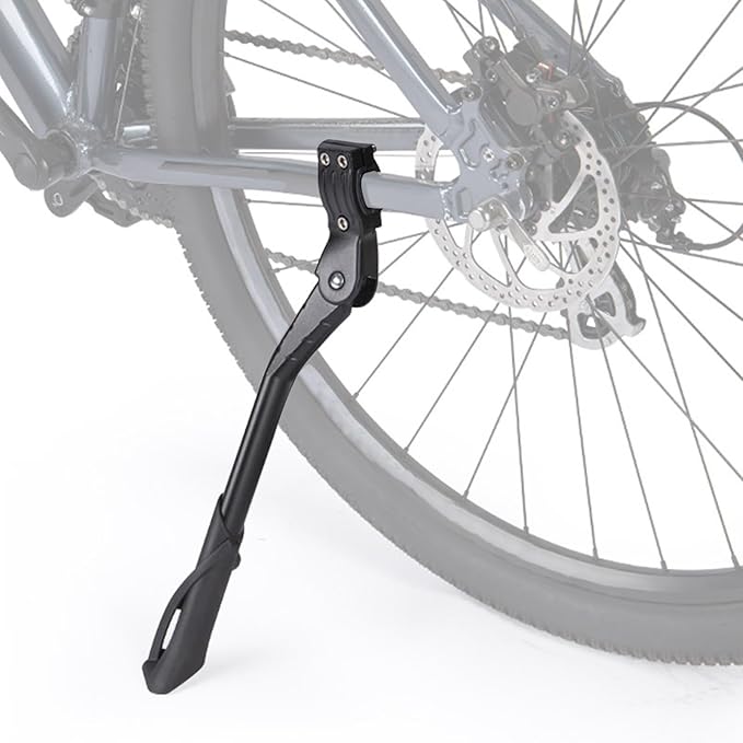 Adjustable Bike Kickstand for Trek Fuel EXe 2022 2023 2024 2025, Non-Slip Aluminum Rear Side Bicycle Stand, Road Mountain Bike Kickstands, for 24-29 Inch Bicycle Kickstands