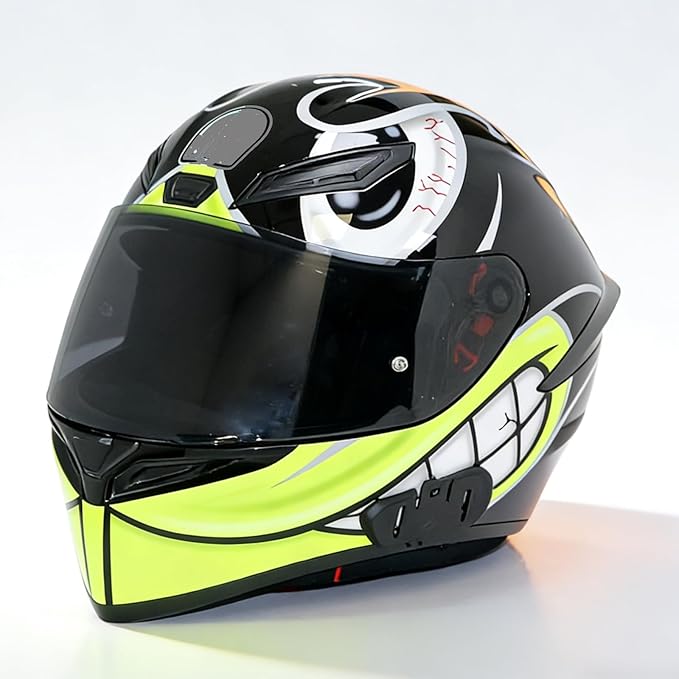 Motorcycle Helmet Visor for AGV K1 K1S K3SV K5 K5S, Anti-Scratch UV Protected Full Face Shield, High-Definition Tinted PC Lens, Day Riding(Light Smoke)