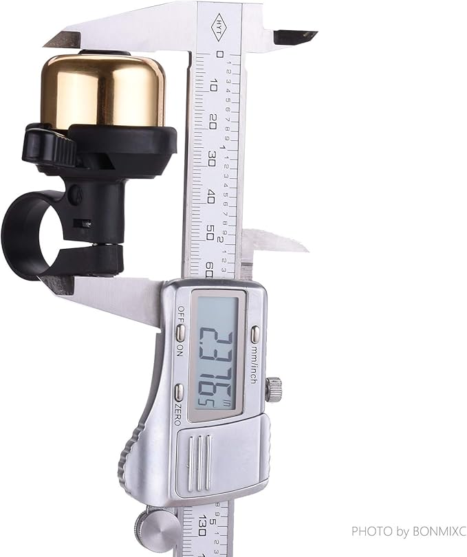 Bike Bell Brass Mini, Clearer Louder Longer Sustained Purer Tone