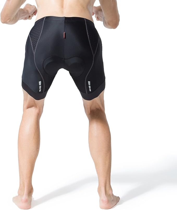 Souke Sports Men's Cycling Shorts Padded Bike Half Pants Bicycle Biking Tights