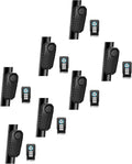 Bike Alarms,Bike Alarm Anti Theft, Bicycle Alarms with Remote,113dB Super Loud Bicycle Vibration Motion Sensor Siren Anti Theft Security System IP65 Waterproof, 7Pack