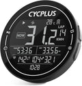 CYCPLUS GPS Bike Computer, Wireless Cycling Computer, ANT+ Bluetooth Bicycle Speedometer Odometer IPX6 Waterproof, Rechargeable with 2.5″ Screen for Bikers Outdoor Cycling (New Upgraded)