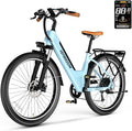 1000W/1500W Peak Electric Bike for Adults,up 80 Miles Removable Battery Ebike, 26/24''" UL Certified Electric Mountain E Bike,Adult Electric Bicycles for Commute Beach Snow