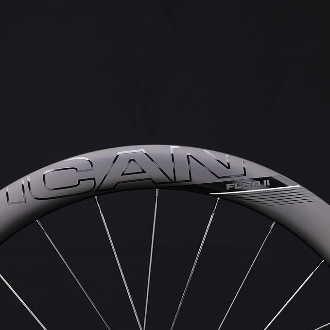 ICAN FL40/50 Max 1347g/1370g/1395g Carbon Disc Road Bike Wheelset 23mm Inner Width 700C 36T Ratchet System Hub