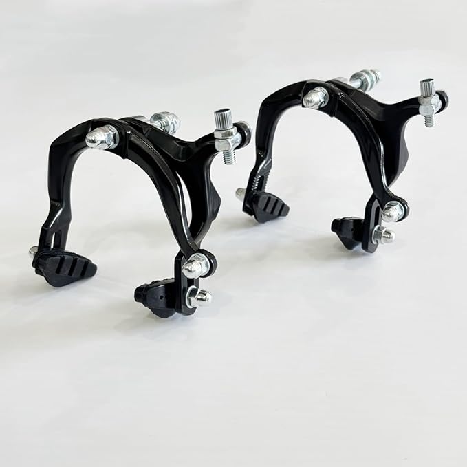 CDHPOWER Bike Brake Calipers Set C Brake Caliper Rear & Front Brakes Kit Aluminum Alloy Side Pull Brake for MTB Mountain Bike, Road Bicycle (1 Pair)