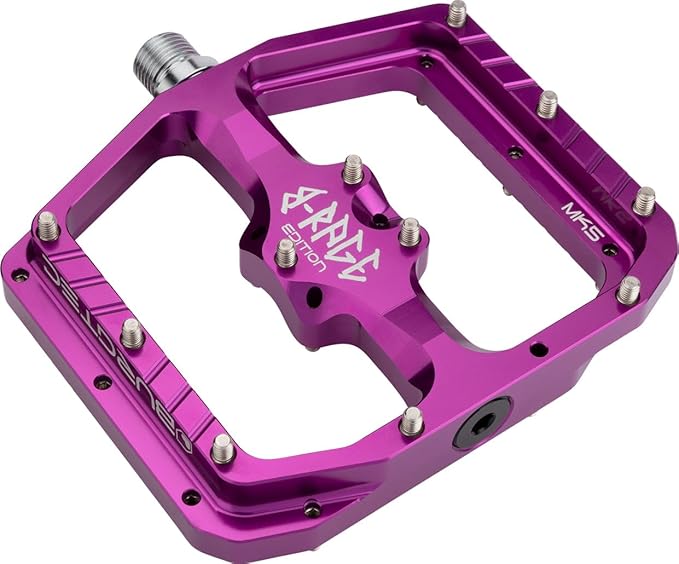 B-Rage Edition MK5 Penthouse Flat Pedals by Burgtec