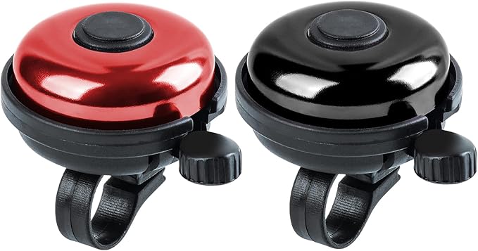 Classic Bike Bell, Aluminum Bicycle Bell, Loud Crisp Clear Sound Bicycle Bike Bell for Adults Kids