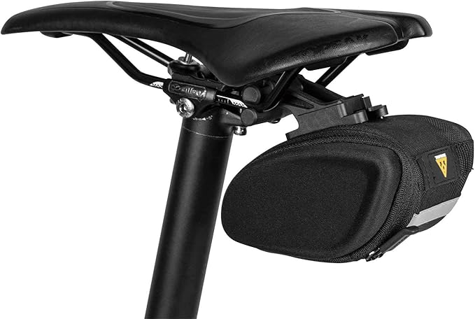 Topeak SideKick Wedge Pack with Fixer F25 - Bike Seat Pack - Black - Medium