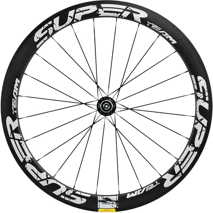 Superteam 50/25mm UD Matte Finish Wheel 700c Carbon Wheelset Clincher (White)